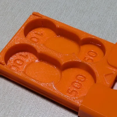 Hộp đựng xu Yên Nhật mini mang theo (Portable Japanese Yen Coin Case)