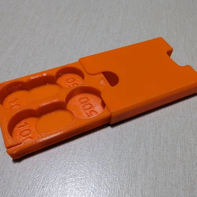 Hộp đựng xu Yên Nhật mini mang theo (Portable Japanese Yen Coin Case)