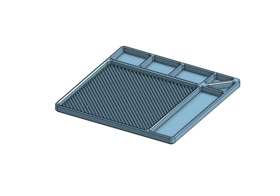 Khay hỗ trợ sửa chữa linh kiện điện tử tiện lợi in 3D - Image 1