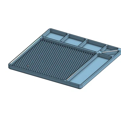 Khay hỗ trợ sửa chữa linh kiện điện tử tiện lợi in 3D