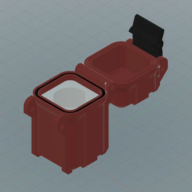 Hộp đựng siêu bền (Rugged Box) cho lọ 10ml - Mẫu in 3D hữu ích - Image 1