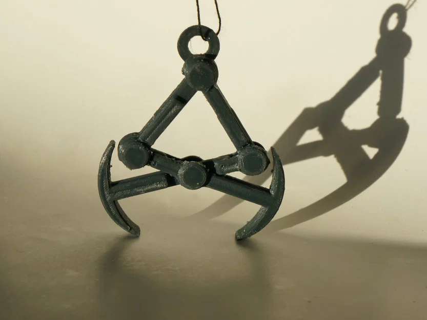 Gravity Hook (móc câu tự động) - Mô hình in 3D không cần lắp ráp - Image 1