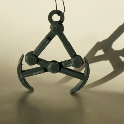 Gravity Hook (móc câu tự động) - Mô hình in 3D không cần lắp ráp