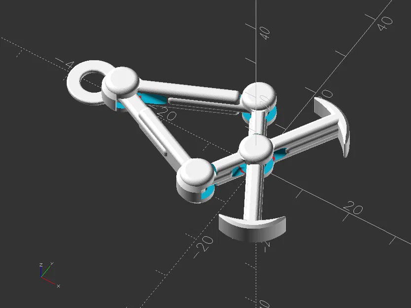 Gravity Hook (móc câu tự động) - Mô hình in 3D không cần lắp ráp - Image 5