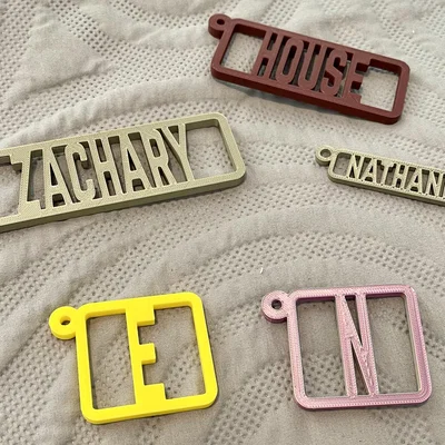 Móc khóa rỗng – tùy biến theo ý