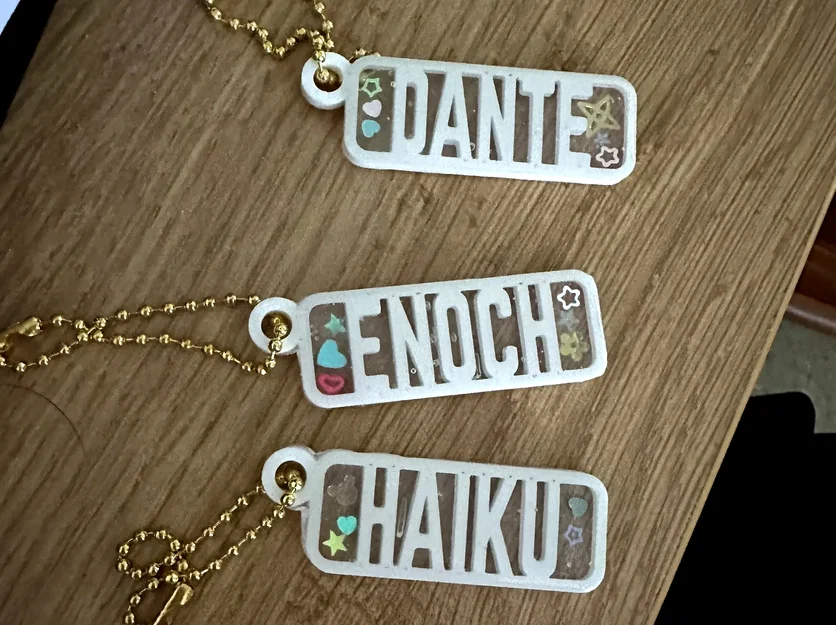 Móc khóa rỗng – tùy biến theo ý - Image 3