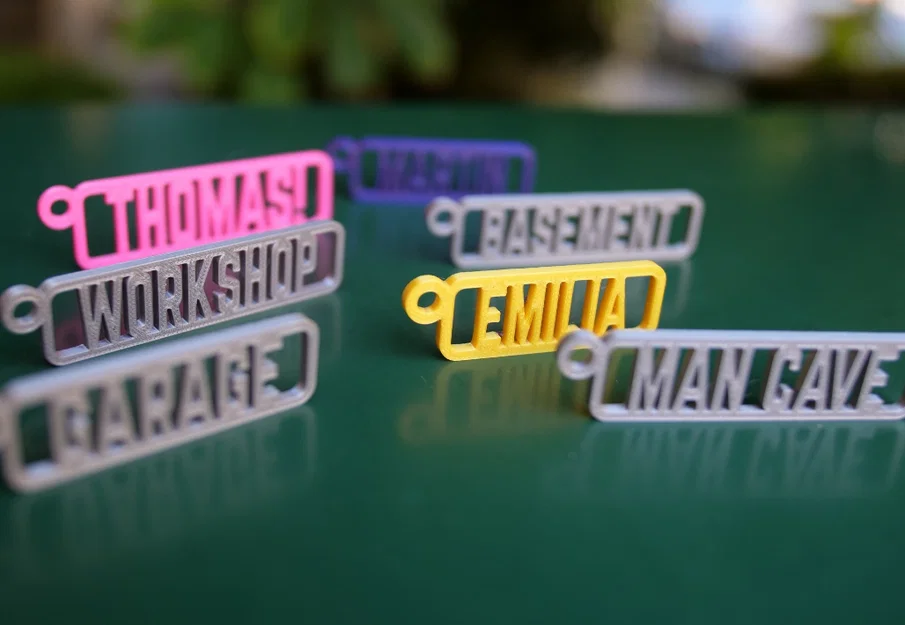 Móc khóa rỗng – tùy biến theo ý - Image 5