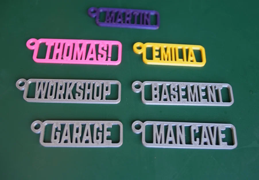 Móc khóa rỗng – tùy biến theo ý - Image 6