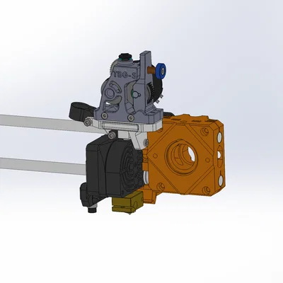 Chuyển đổi Direct drive extruder Sherpa/TBGS cho Prusa Mini V2