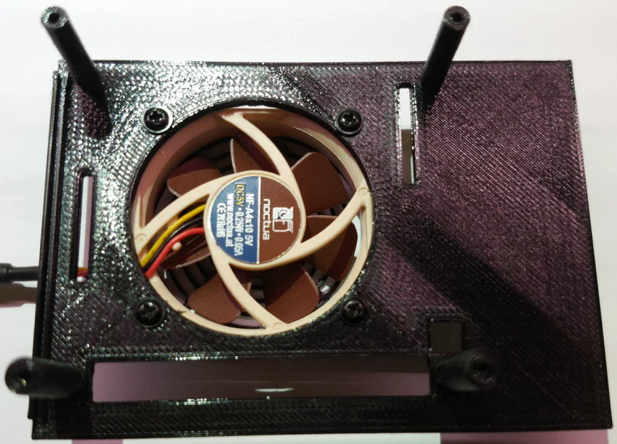 Hộp case Raspberry Pi 4B tích hợp quạt Noctua tản nhiệt hiệu quả - Image 3