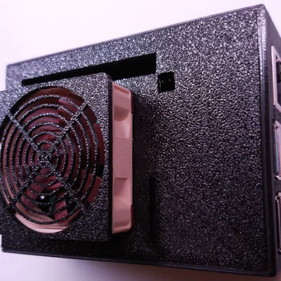 Hộp case Raspberry Pi 4B tích hợp quạt Noctua tản nhiệt hiệu quả