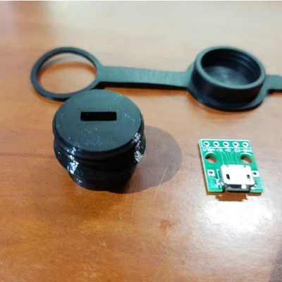 Đầu nối Micro USB chống nước (Watterproof Micro USB connector)