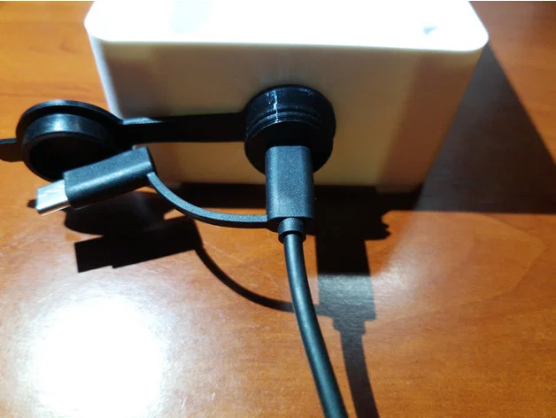 Đầu nối Micro USB chống nước (Watterproof Micro USB connector) - Image 2