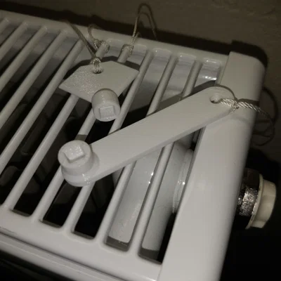 Chìa khóa xả gió radiator (Radiator vent keys)
