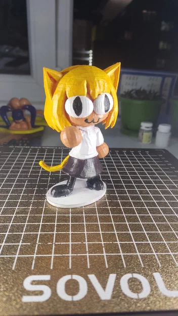 Mô hình Neco-Arc 3D dễ thương cho fan Anime - Image 1