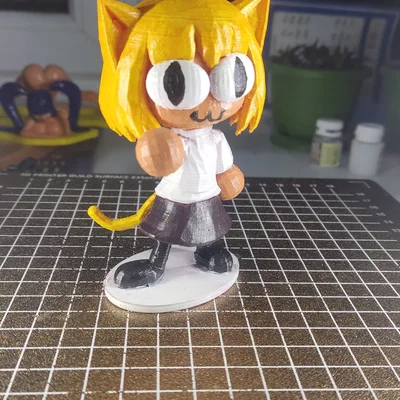 Mô hình Neco-Arc 3D dễ thương cho fan Anime