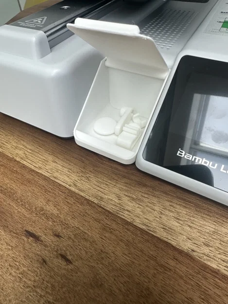 Hộp đựng phụ kiện có nắp thông minh cho máy in 3D Bambu Lab A1 mini - Image 2