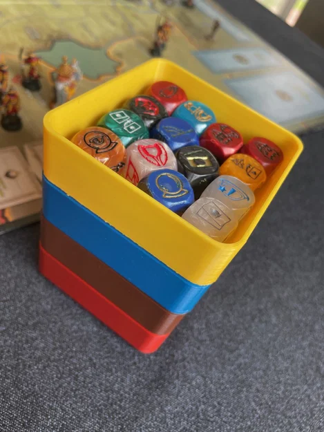 Khay đựng token và phụ kiện board game (75x75mm) tiện dụng - Image 4