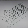 Hộp đánh số đựng ốc vít 8 ngăn (caja numerada para tornillos) - Thumbnail 3