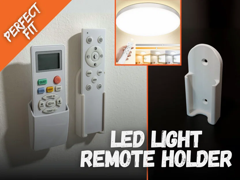 Giá đỡ remote đèn LED: Sắp xếp điều khiển ánh sáng gọn gàng, dễ dùng - Image 1