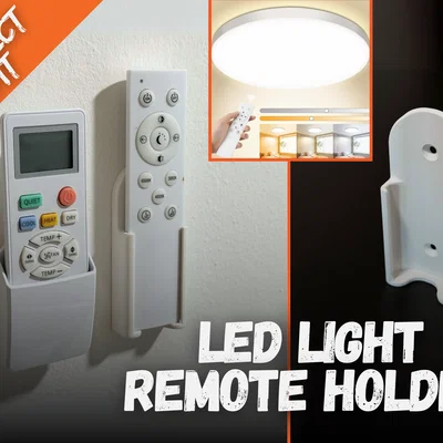 Giá đỡ remote đèn LED: Sắp xếp điều khiển ánh sáng gọn gàng, dễ dùng