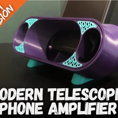 Bộ khuếch đại âm điện thoại telescopic hiện đại: Tăng âm thanh phong cách