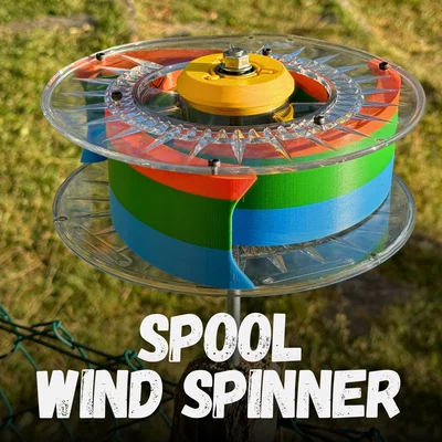 Spool Wind Spinner: Cách Khác Để Tái Chế Cuộn Filament