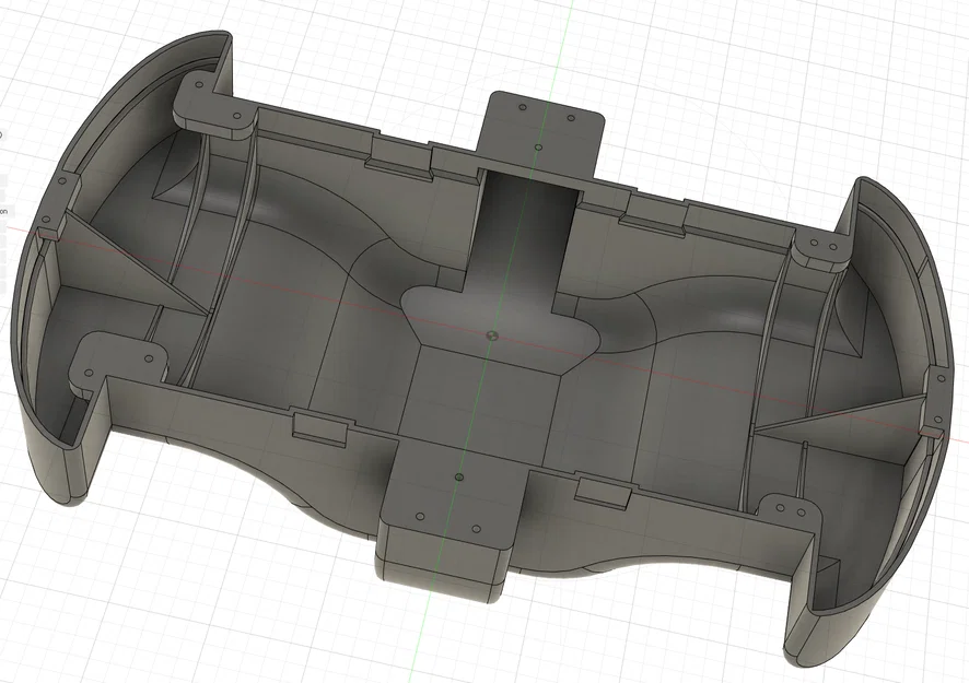Body + Chassis hình chữ nhật cho xe 4WD - Image 7