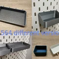 Hộp cho Ikea Skadis – 564 mẫu – móc cần support - Thumbnail 1