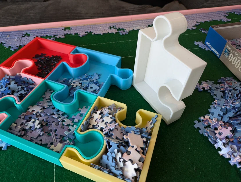 Hộp phân loại mảnh ghép Puzzle (Puzzle Sorting Boxes) - Image 1