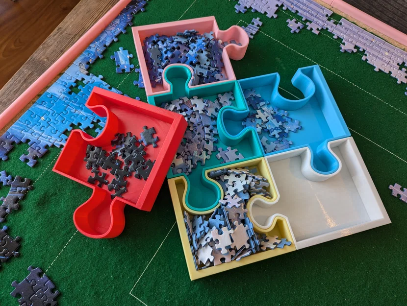 Hộp phân loại mảnh ghép Puzzle (Puzzle Sorting Boxes) - Image 2