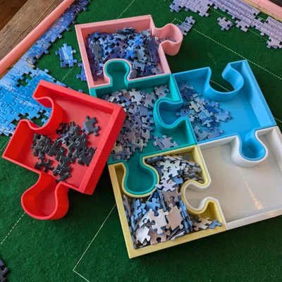 Hộp phân loại mảnh ghép Puzzle (Puzzle Sorting Boxes)