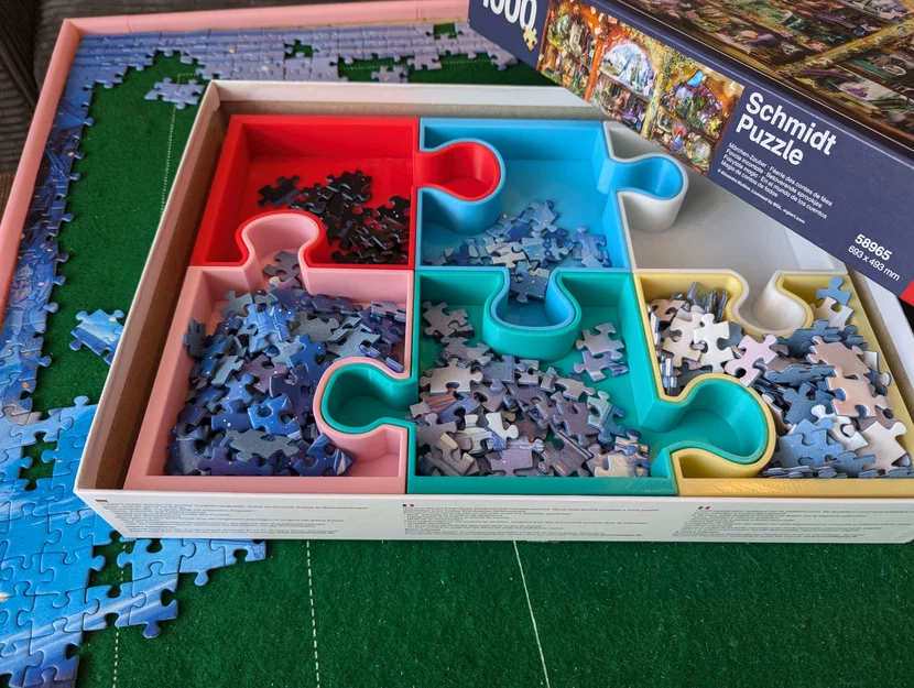 Hộp phân loại mảnh ghép Puzzle (Puzzle Sorting Boxes) - Image 4