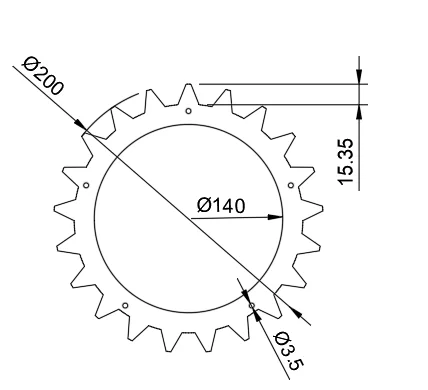 Gai bám cho máy cắt cỏ tự động Parkside PMRDA / PMRA - Image 2