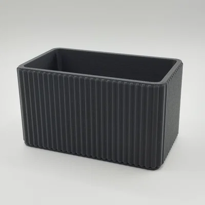 Khay/Ống Đựng Đồ Bàn Làm Việc Thiết Kế Gân (Ribbed Design Office Organizer)