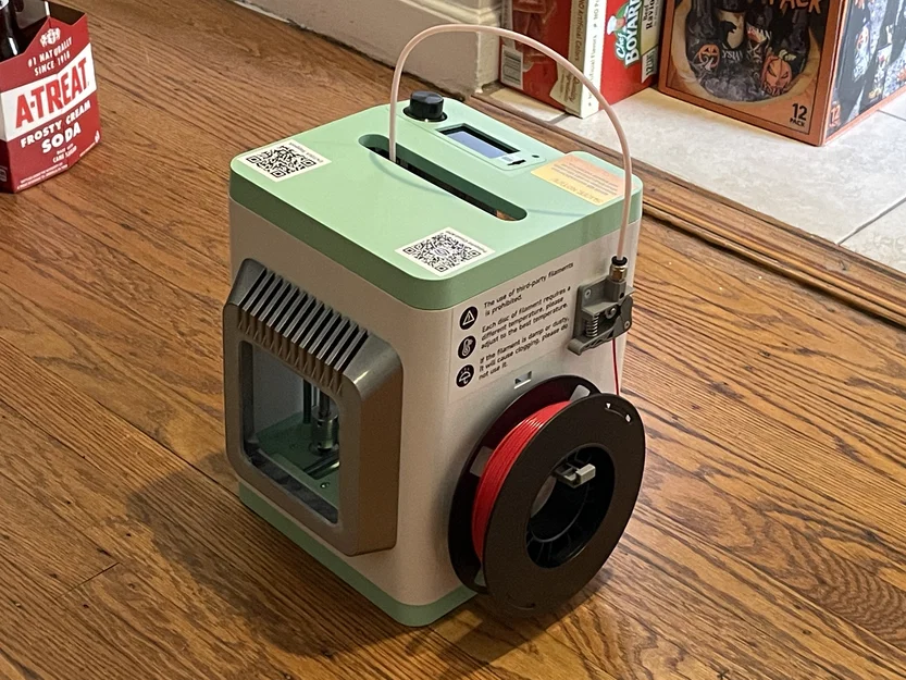 Mod Enclosure cho Tina 2/Tina 2 Wifi/Tina 2 Plus: giữ khói nhựa, chặn bụi - Image 2