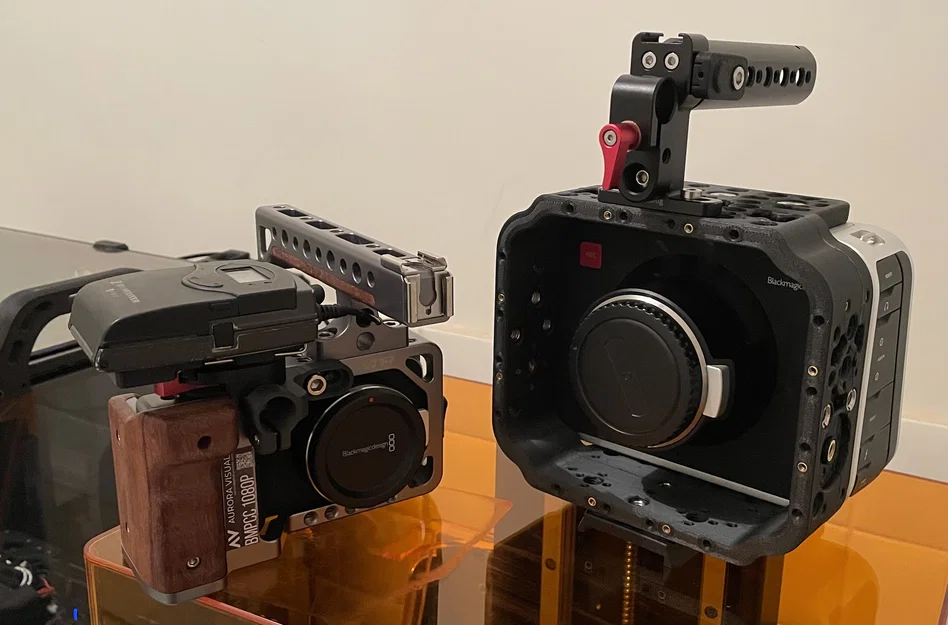 Cage máy quay BMCC / BMPC “Keystone” (Camera Cage) - Tối ưu in 3D - Image 12