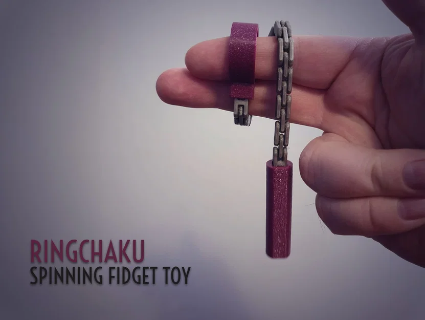 Ringchaku Spinning Fidget Toy - remix - Image 1