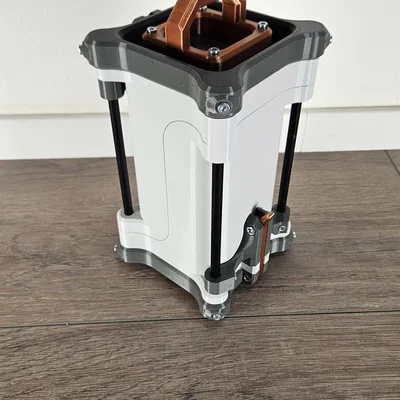 Cosmic Symmetric Stashbox – Hộp lưu trữ đối xứng phong cách sci‑fi