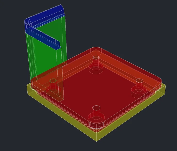 Mẫu thiết kế Gridfinity chuẩn cho AutoCAD (DWG) - Tối ưu hóa không gian - Image 1