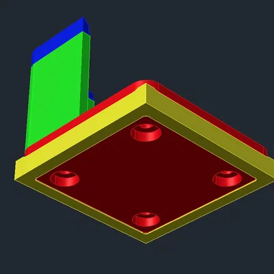 Mẫu thiết kế Gridfinity chuẩn cho AutoCAD (DWG) - Tối ưu hóa không gian