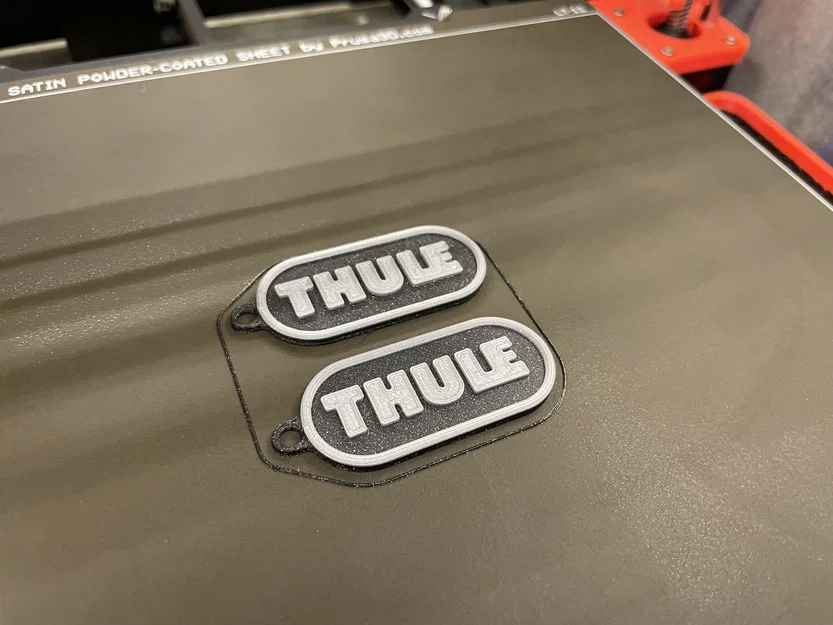 Móc khóa THULE in 3D - Phụ kiện tiện dụng cho chìa khóa xe - Image 3