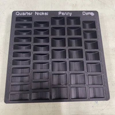 Khay phân loại coin Mỹ Gridfinity 3x3x2