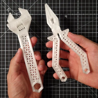 Mỏ lết (Wrench) - Dụng cụ in 3D được