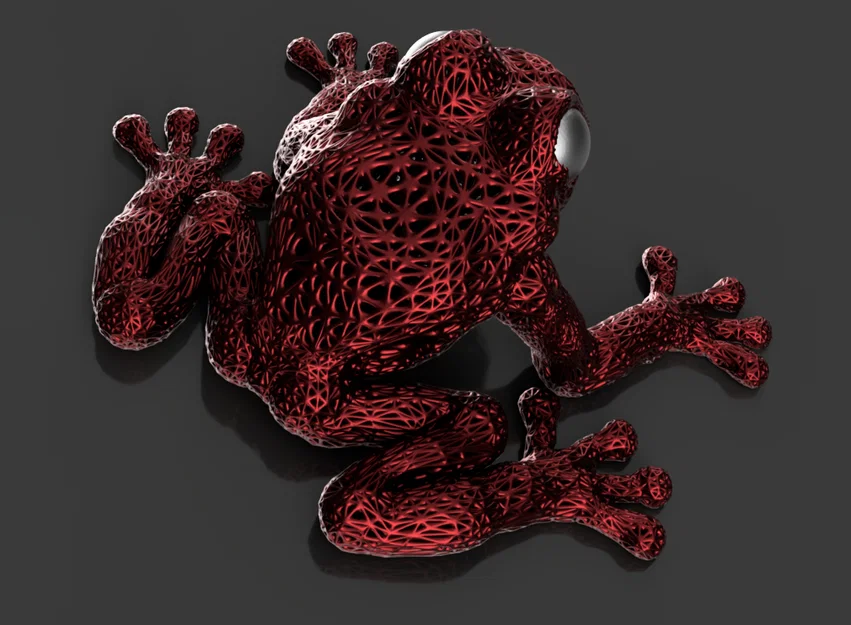 Mô hình ếch cấu trúc Lattice frog - Image 2