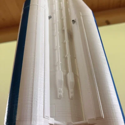 Mô hình Ariane 6 launcher chi tiết cao (High detailed) - tỉ lệ 1/100