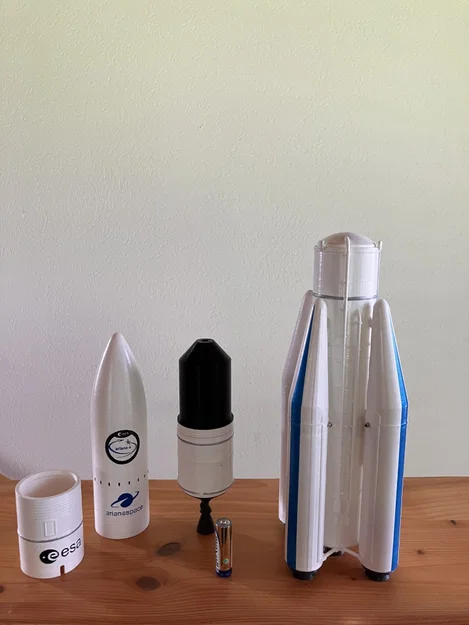 Mô hình Ariane 6 launcher chi tiết cao (High detailed) - tỉ lệ 1/100 - Image 4