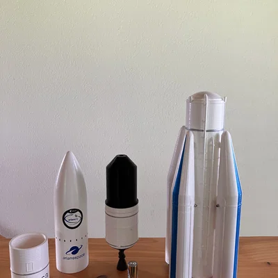 Mô hình Ariane 6 launcher chi tiết cao (High detailed) - tỉ lệ 1/100