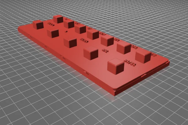 Khay đựng đầu tuýp 1/2 inch chuẩn Gridfinity (MM và SAE) - Image 1
