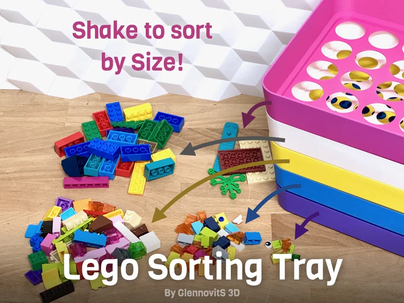 Khay Phân Loại Lego (xếp chồng, organizer gạch compact) - Image 2